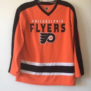 Philadelphia Flyers Youth jersey. NWOT.  Youth Large (10-12), Official NHL